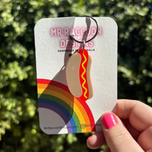 Load image into Gallery viewer, Hotdog Keychain