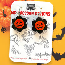 Load image into Gallery viewer, Undead Pumpkin Dangles
