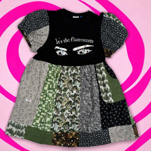 Load image into Gallery viewer, It’s the Fluorescents Collage T-Shirt Dress 1XL