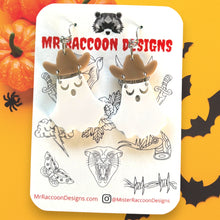 Load image into Gallery viewer, Cowboy Ghost Dangles