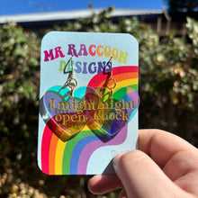 Load image into Gallery viewer, i might open I might knock Dangles