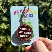 Load image into Gallery viewer, My First Rodeo Keychain