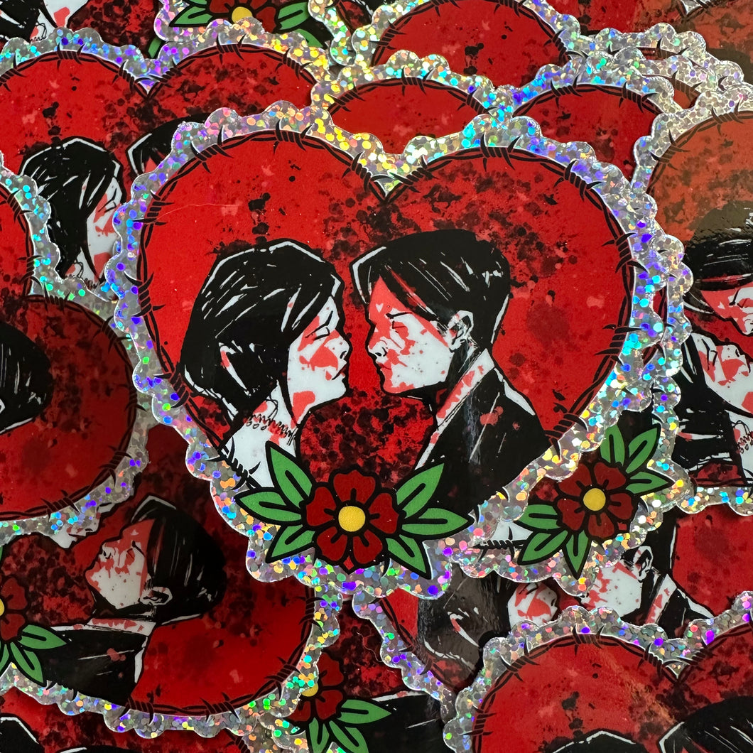 Starcrossed Lovers Sticker