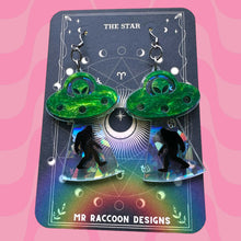 Load image into Gallery viewer, He’s Real & Out There Dangles