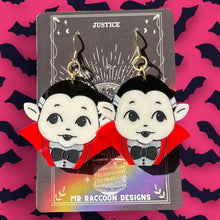 Load image into Gallery viewer, Kewpie Vamp Dangles