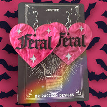 Load image into Gallery viewer, Pink Feral Dangles