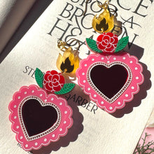 Load image into Gallery viewer, Sweet Fireheart Dangles