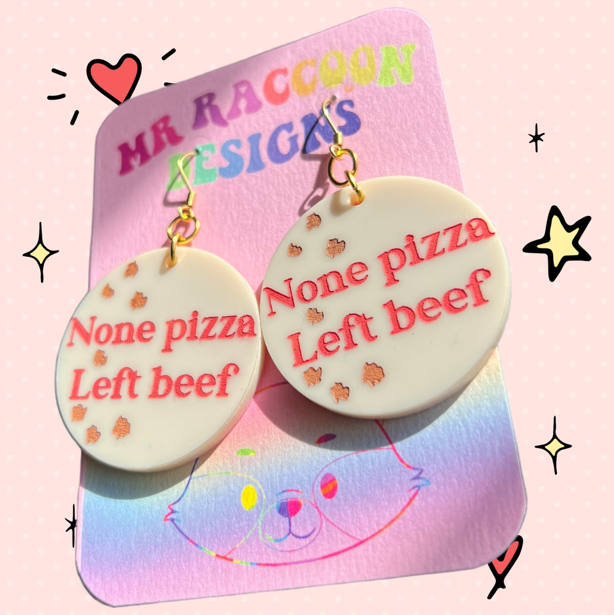 none pizza left beef – Mr Raccoon Designs