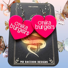 Load image into Gallery viewer, onika burgers