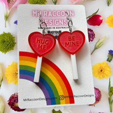 Load image into Gallery viewer, Love Sucks Dangles