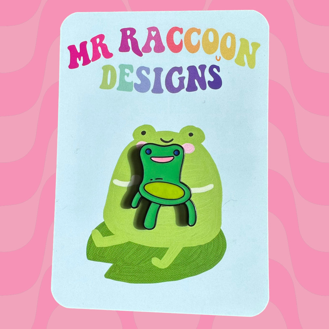 Froggy Chair Pin