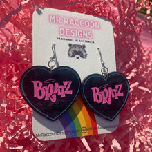 Load image into Gallery viewer, Spacey Black Bratz Heartz