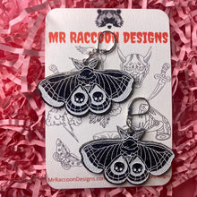 Load image into Gallery viewer, Death Moth Dangles - Glitter Colours