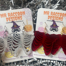 Load image into Gallery viewer, Mirrored Rib Dangles