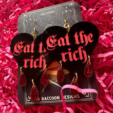 Load image into Gallery viewer, Eat the Rich Dangles