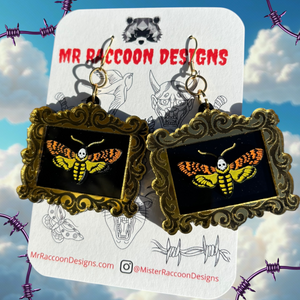 Silent Butterfly Frame Dangles