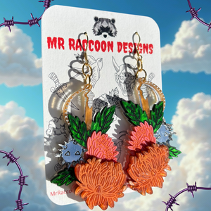 Flowery Flail Dangles