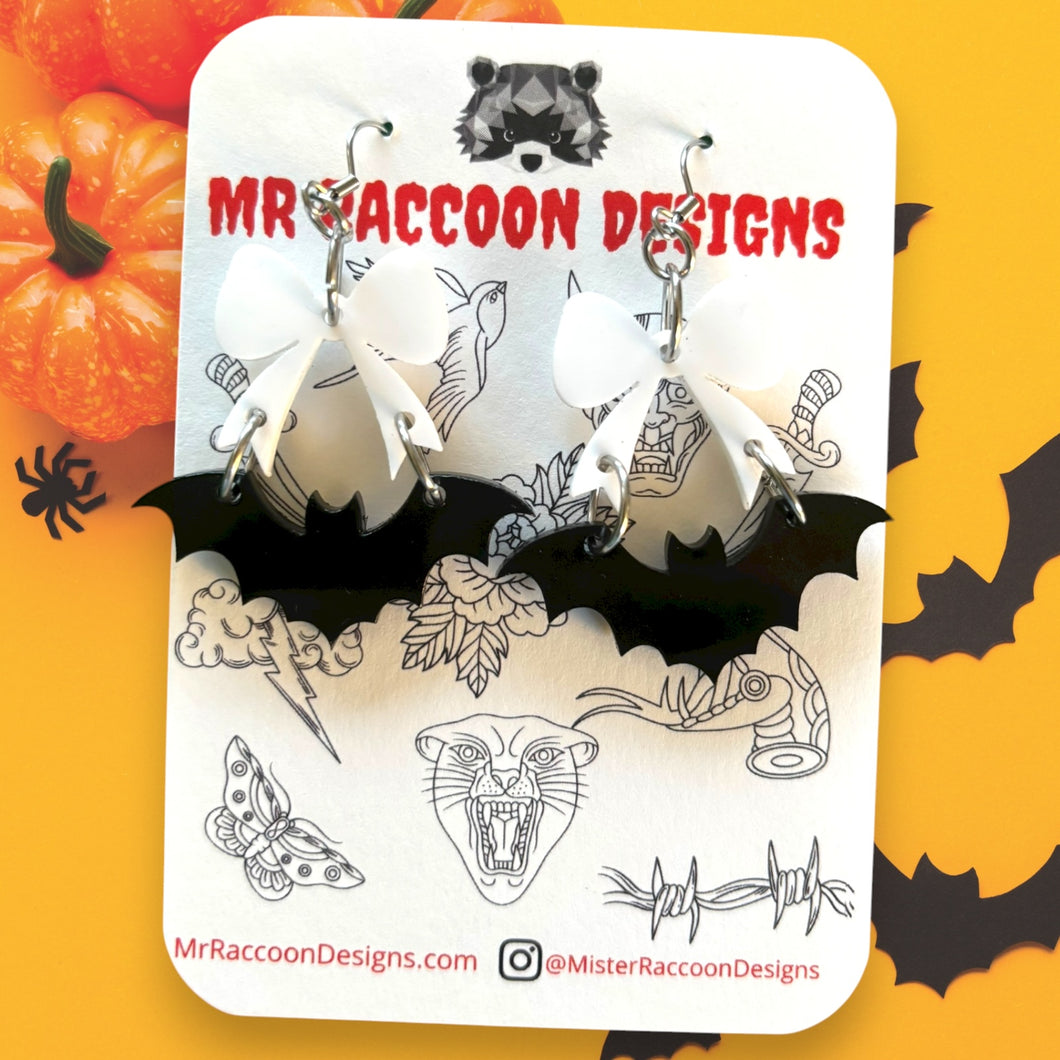 Batty Bows Dangles