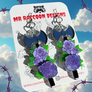 Rosey Axe Dangles