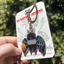 Load image into Gallery viewer, Mothman Keychain
