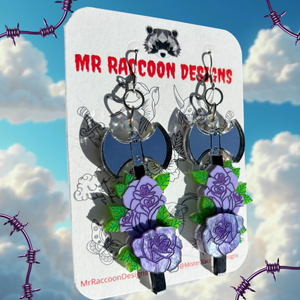 Rosey Axe Dangles