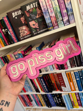 Load image into Gallery viewer, Go Piss Girl Wall Hanging
