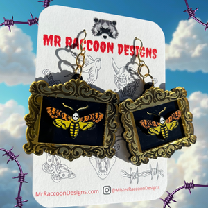 Silent Butterfly Frame Dangles