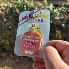 Load image into Gallery viewer, Mmmm plastic shoes Keychain
