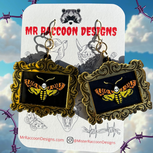 Silent Butterfly Frame Dangles