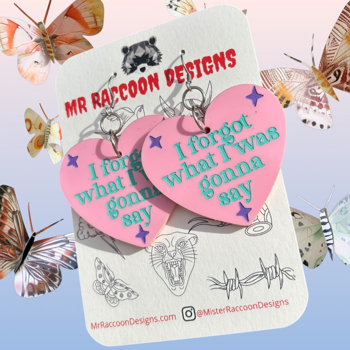 I forgot what I was gonna say – Mr Raccoon Designs