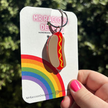 Load image into Gallery viewer, Hotdog Keychain
