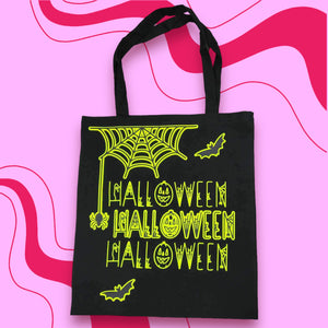 Electric Halloween Tote