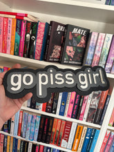 Load image into Gallery viewer, Goth Piss Girl Wall Hanging
